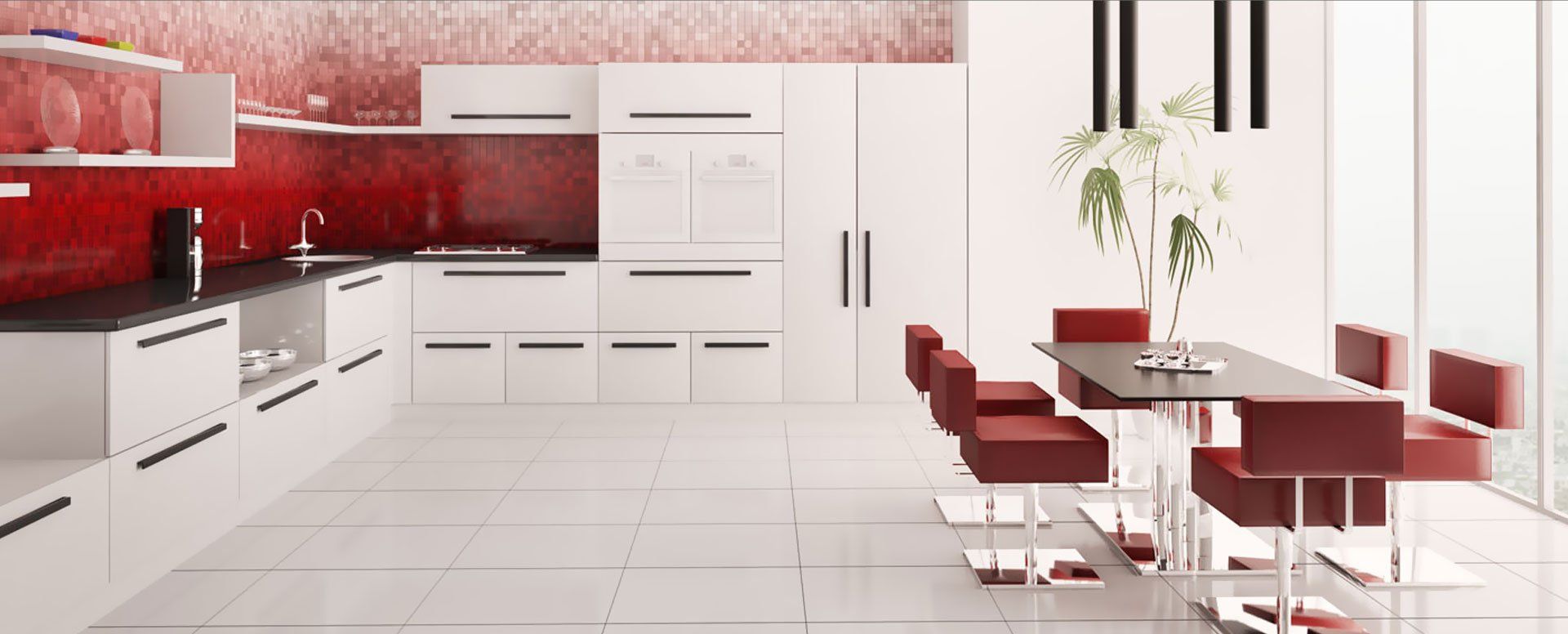 interiors of a restaurant