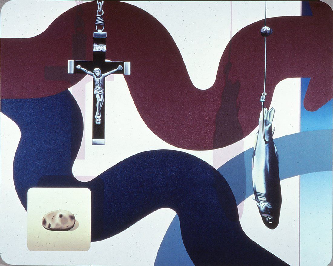 abstract relationship painting