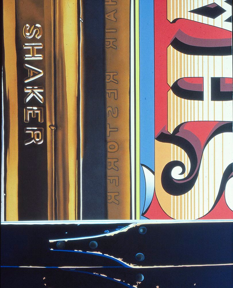 shakers series  5 abstract paintings