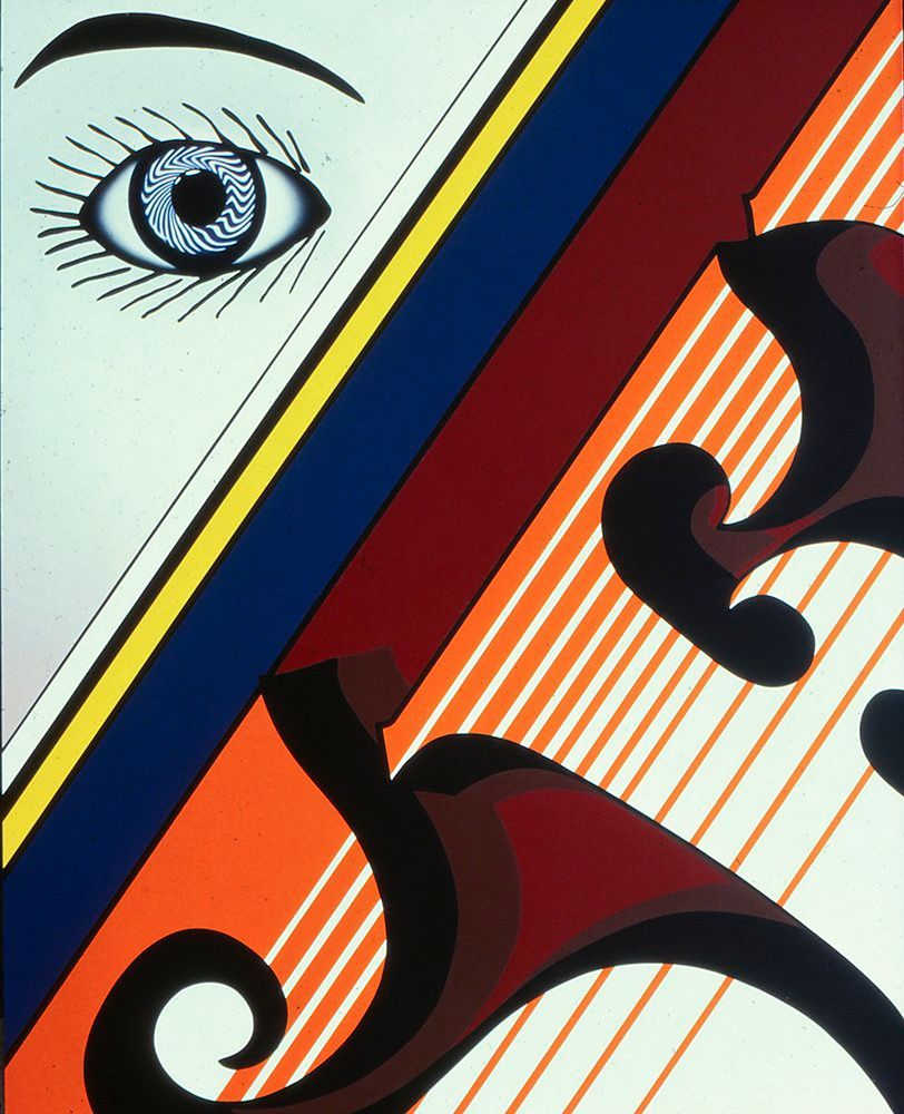 shakers series 6 abstract paintings