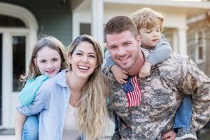 Military family reunited