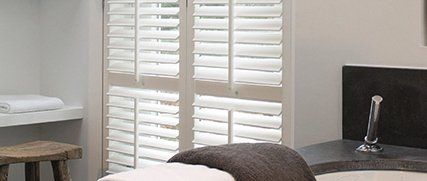 Shutters, badkamer
