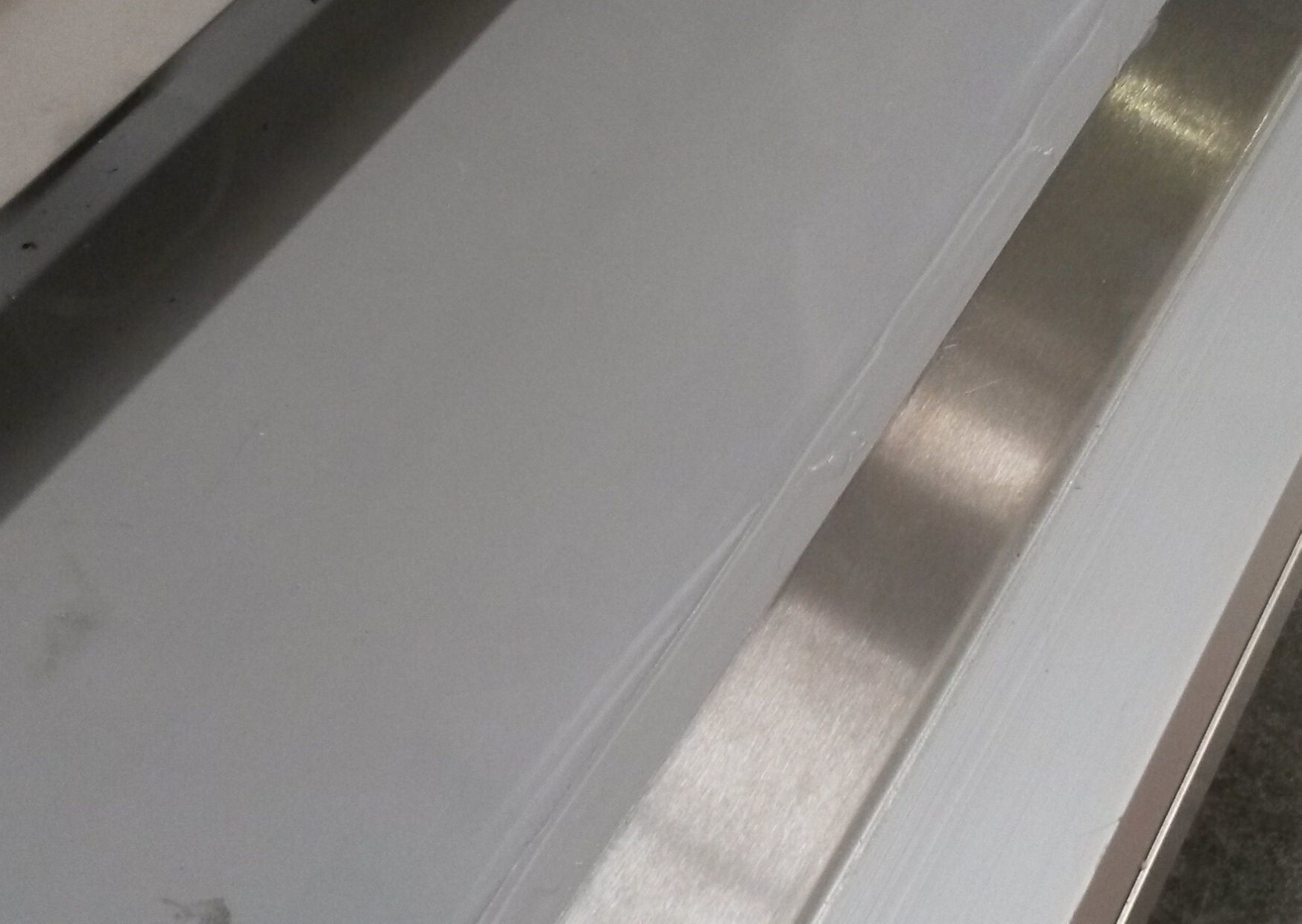 Coating vloer RVS vriestunnel | Waterdichte coatin
