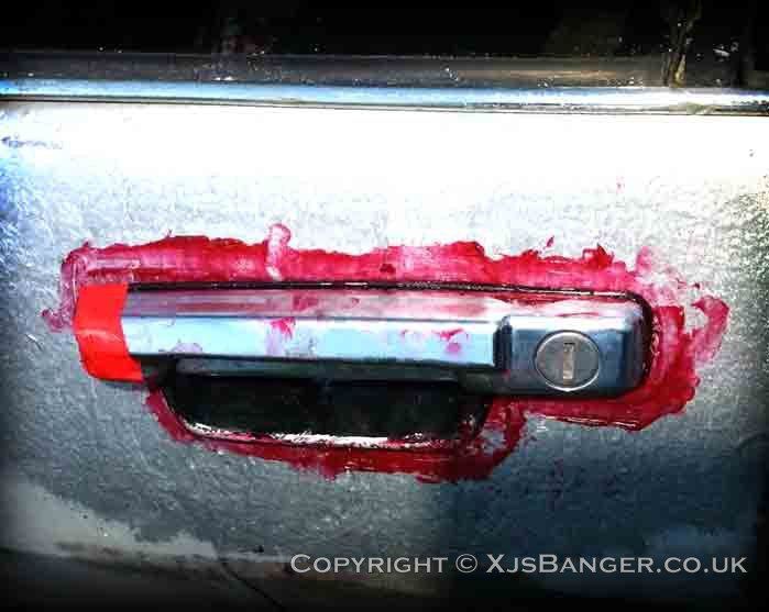 Red Rubber Grease Application