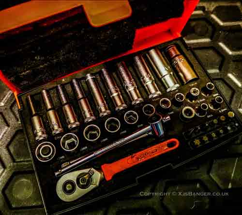Bahco SL25L socket set