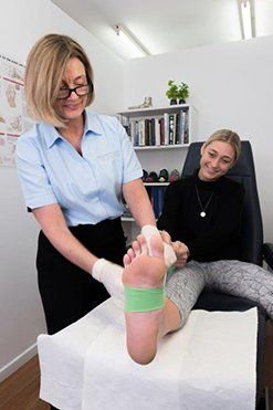 foot stretching