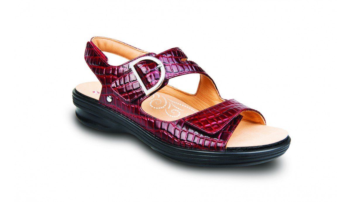 Barcelona Red Croc