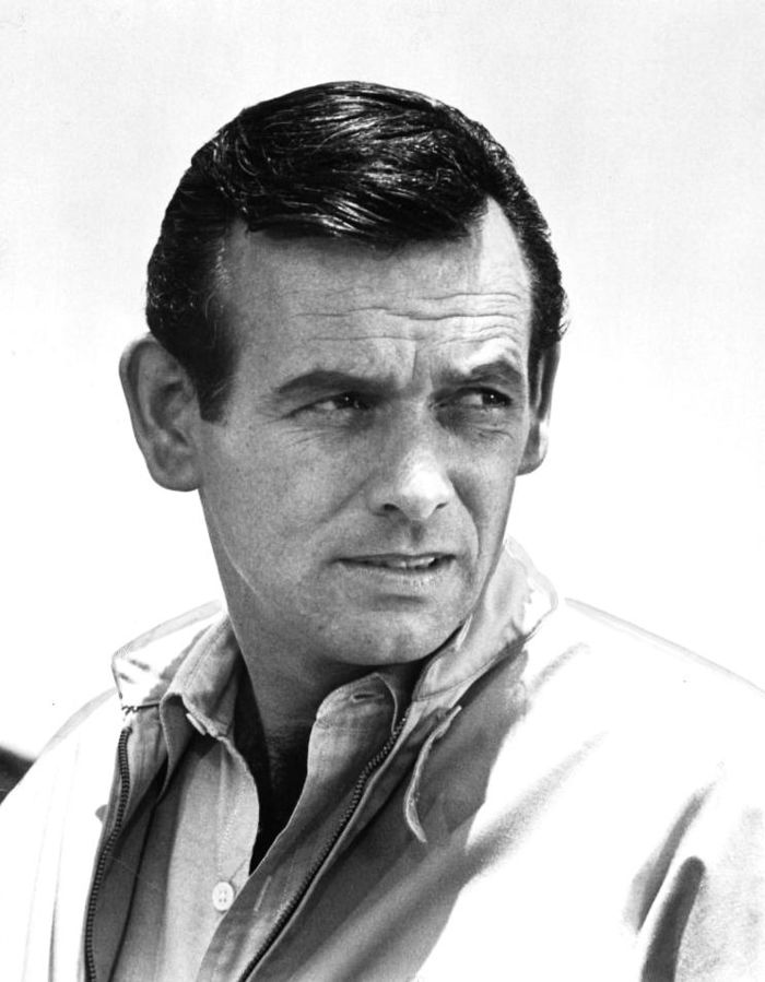 David Janssen como el Doctor Richard Kimble en 1963