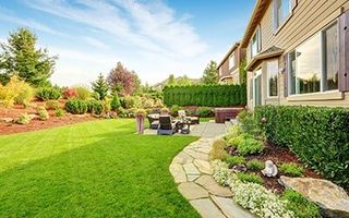 Backyard landscape design - cleanup in Fairfield, PA Backyard landscape design - cleanup in Fairfield, PA