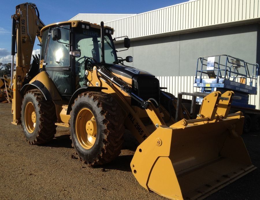 CAT 434 Backhoe