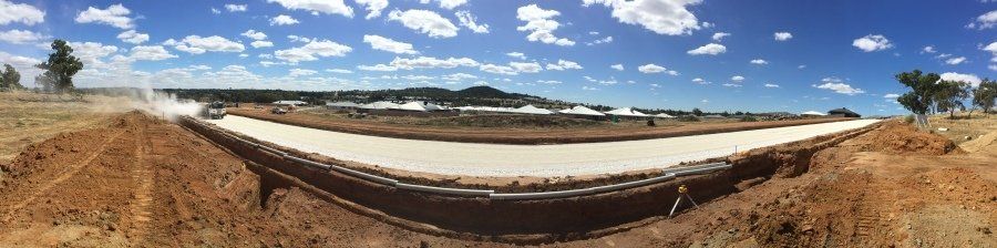 Subdivision, Sub division, lime stabilisation