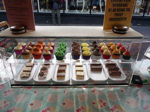 Our Market Stall At St Albans Market.