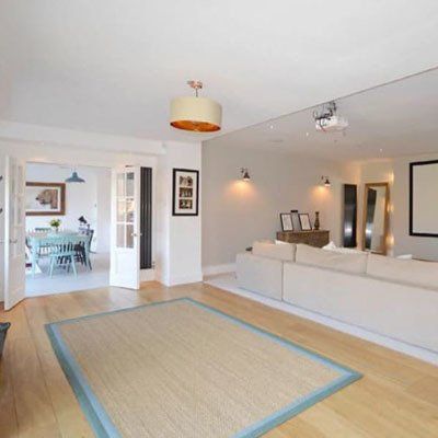 Clean and neat living room hall