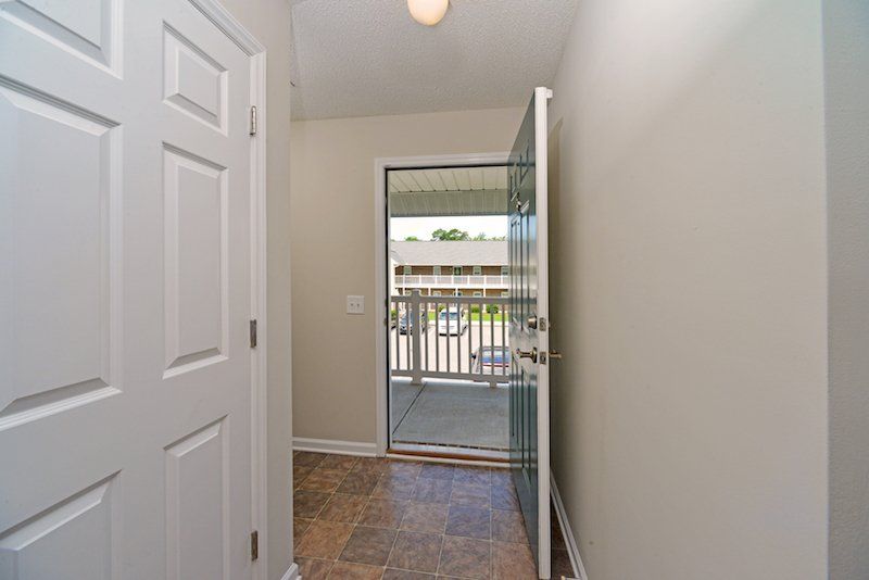 beacon hallway view to the front door open