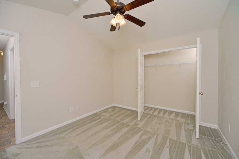 beacon guest bedroom with guest closet.