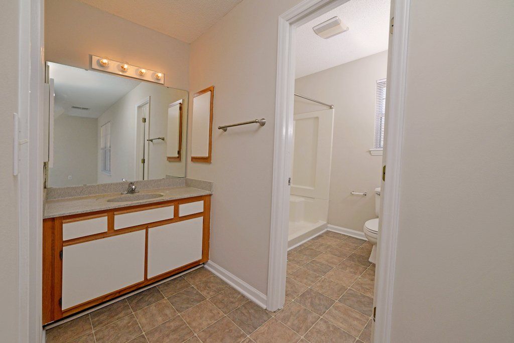 pinnacle master bedroom vanity and bathroom
