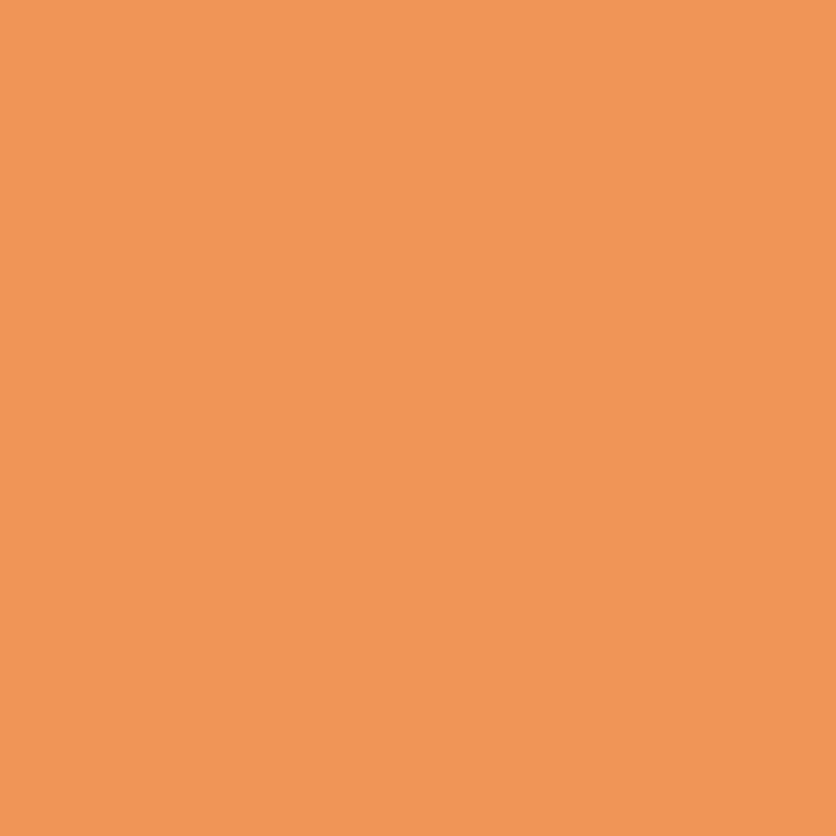 Solid orange background.
