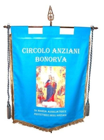 stendardo di circolo anziani
