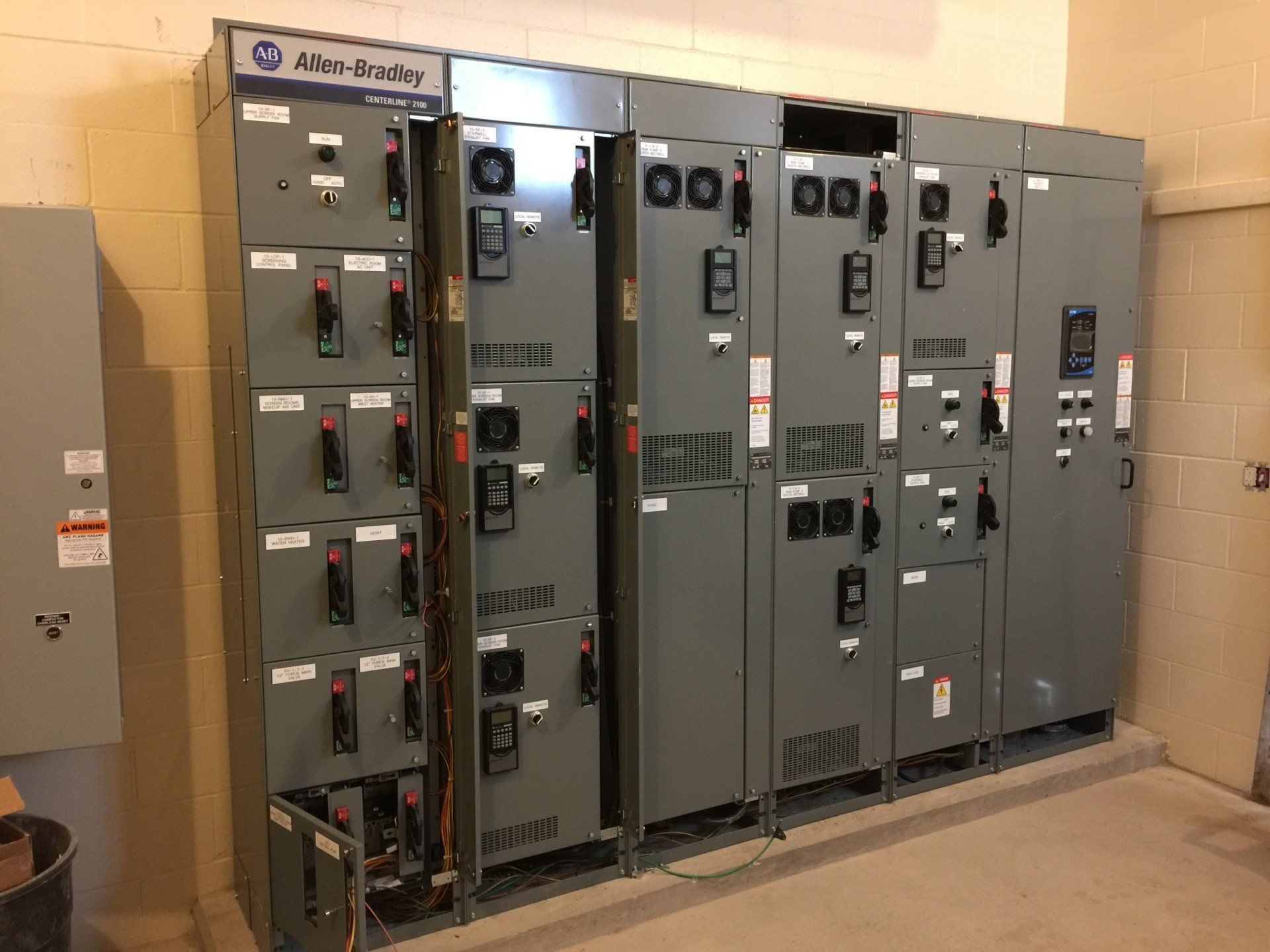 Electrician — Group of Control Panel in Sheboygan, WI Electrician — Group of Control Panel in Sheboygan, WI