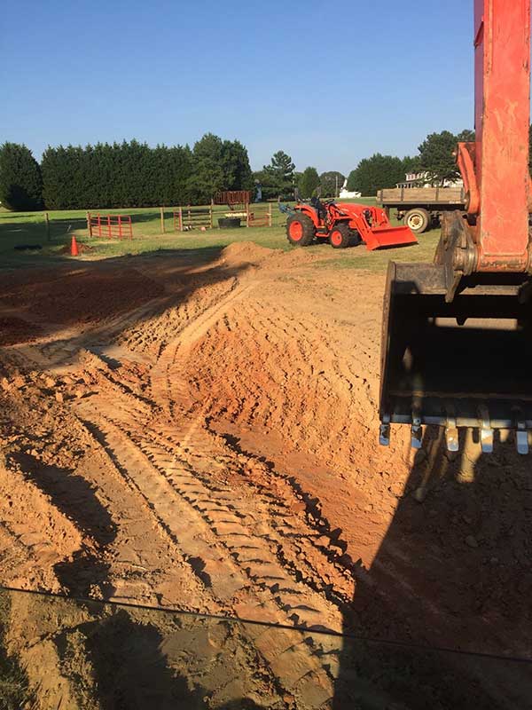 Excavator Bulldozer — Infrastructure Services in Piedmont, SC