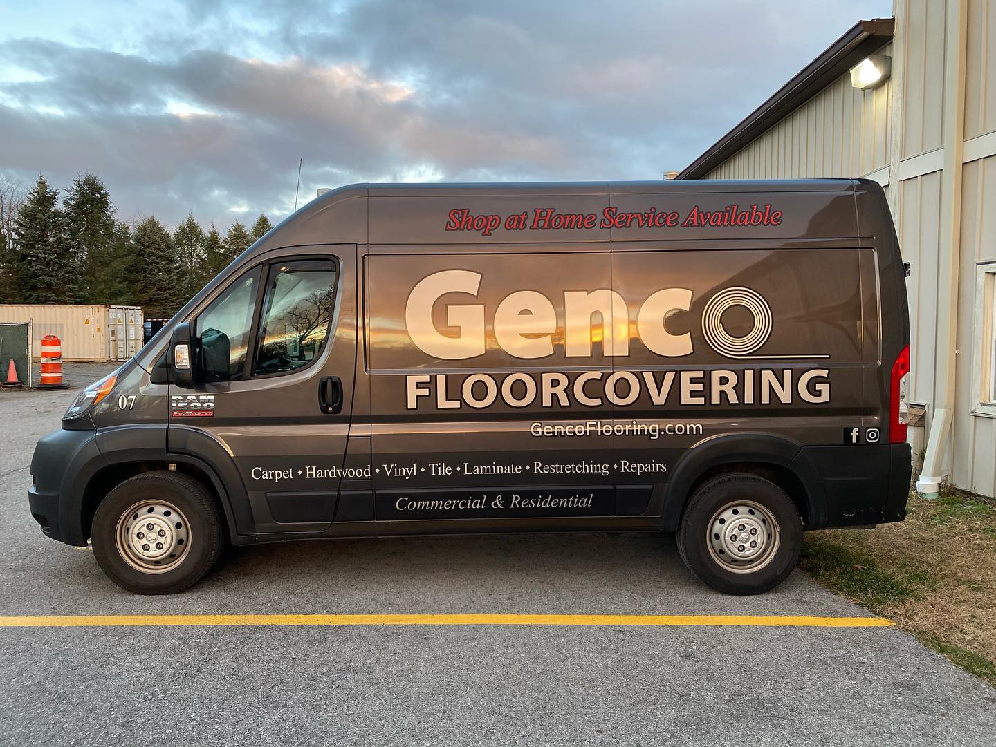 Genco floor coverings service van — Hopewell Junction, NY — Genco Floor Coverings, Inc Genco floor coverings service van — Hopewell Junction, NY — Genco Floor Coverings, Inc