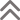 Two gray chevrons pointing up.