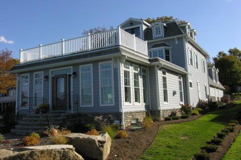 Exterior View of Custom Built Home
