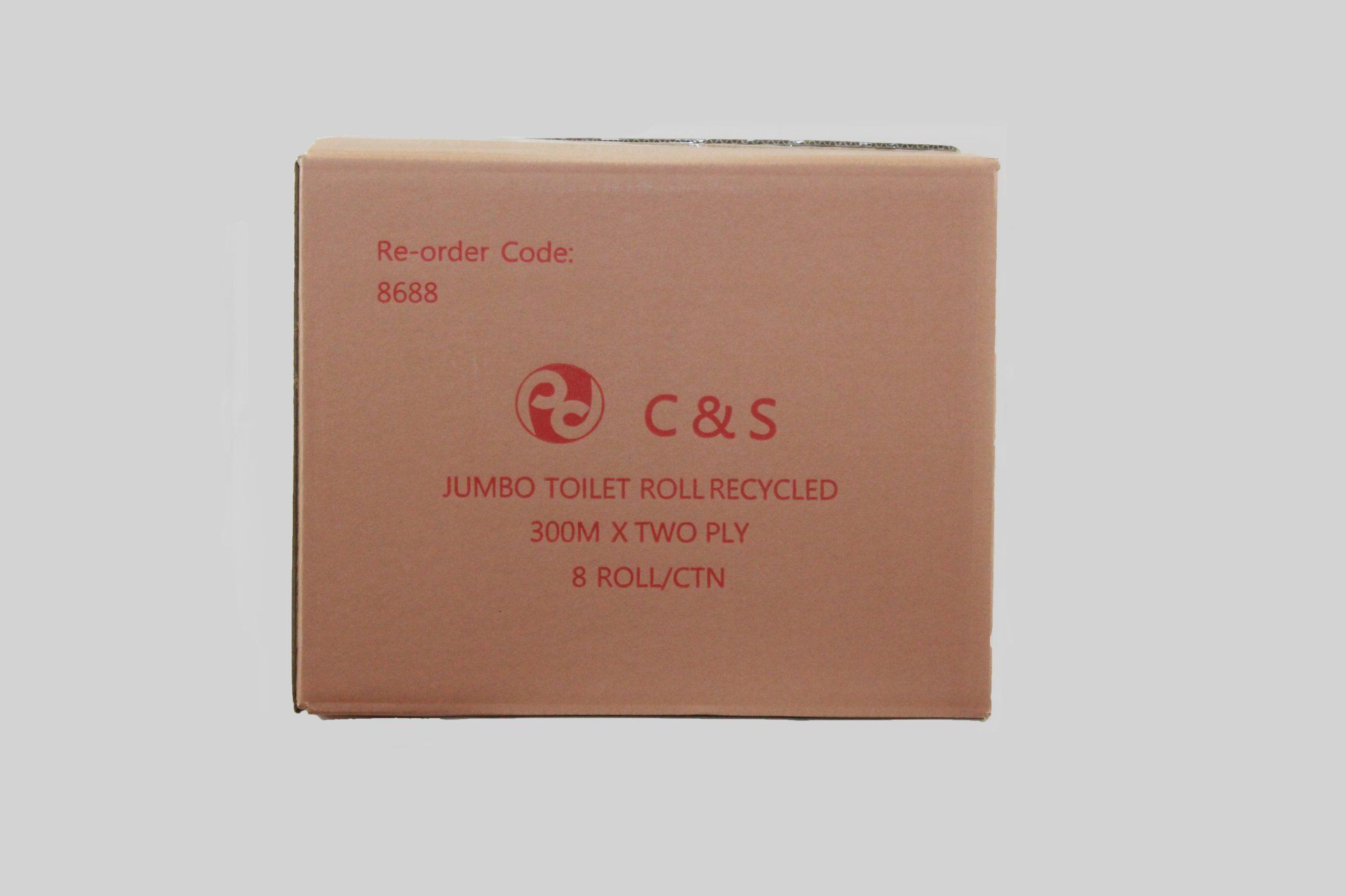 Toilet Rolls 400 Sheet 2 ply 10 x 10 cm 48 rolls per bag2