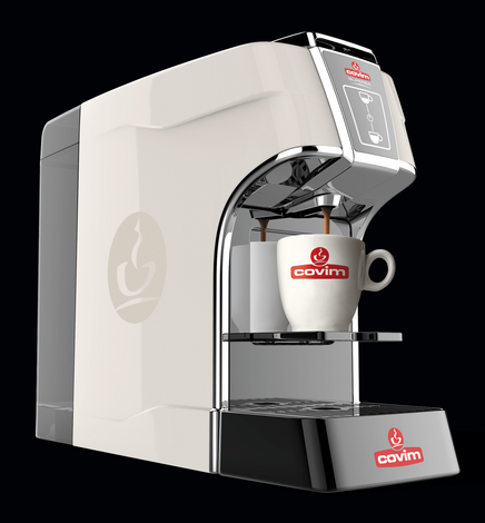 macchina caffe a cialde covim superba bianca