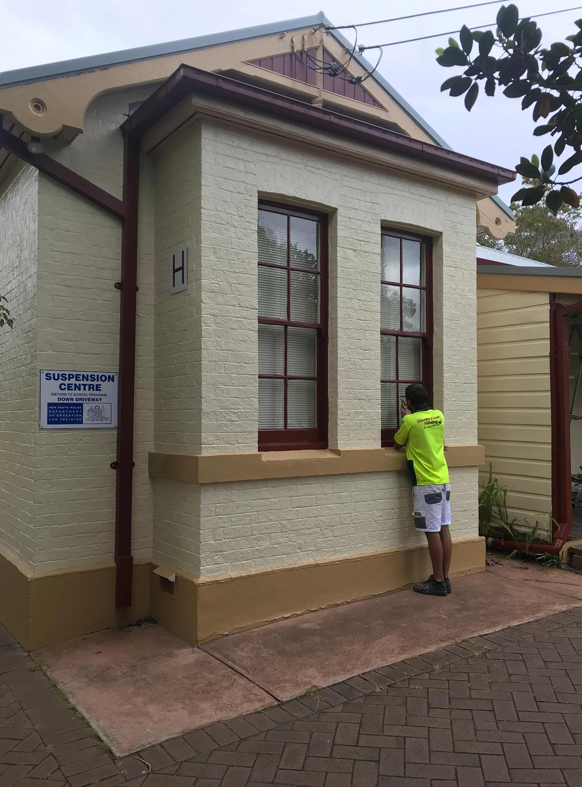 New painted window