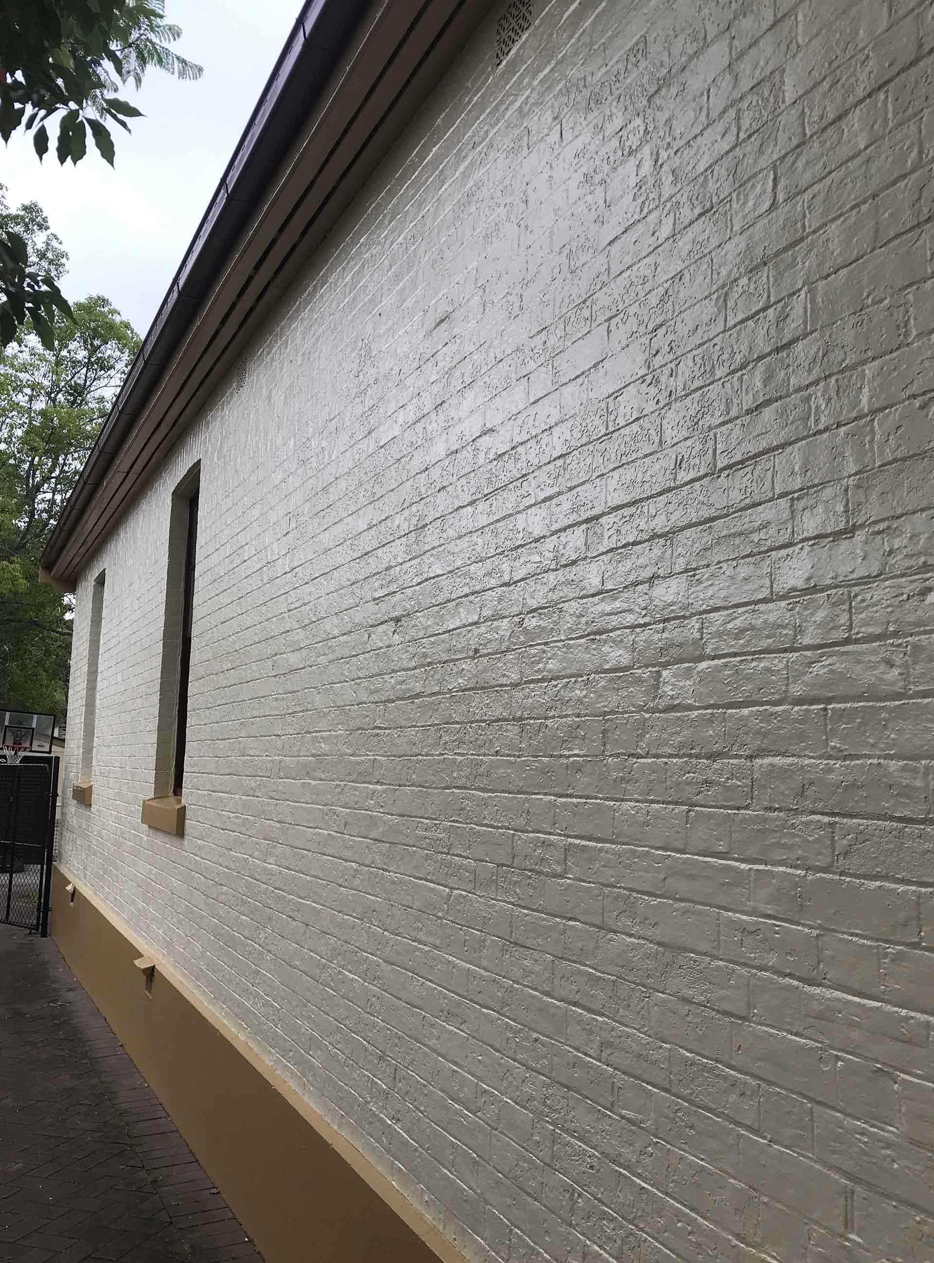 New painted wall