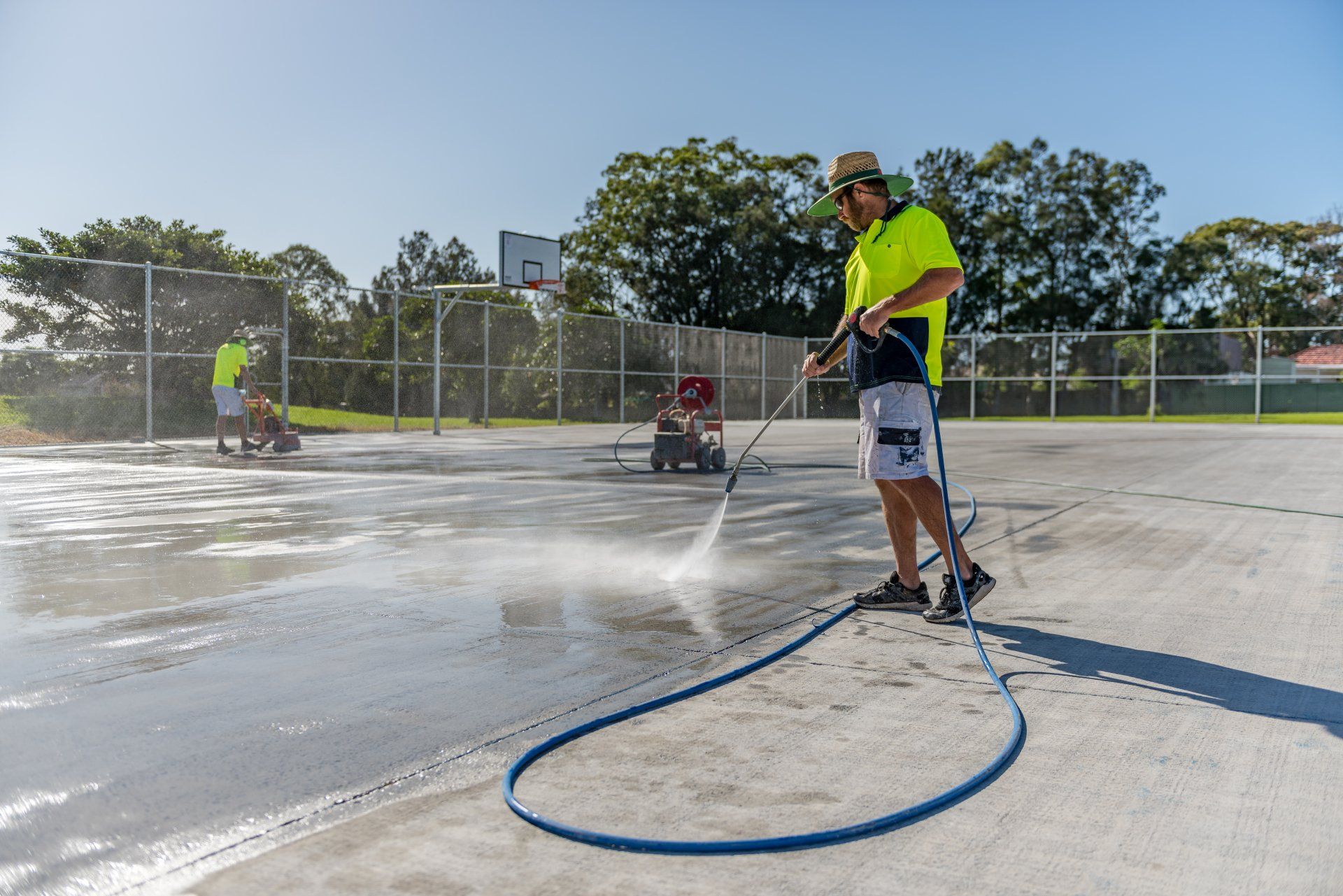 cleaning guy