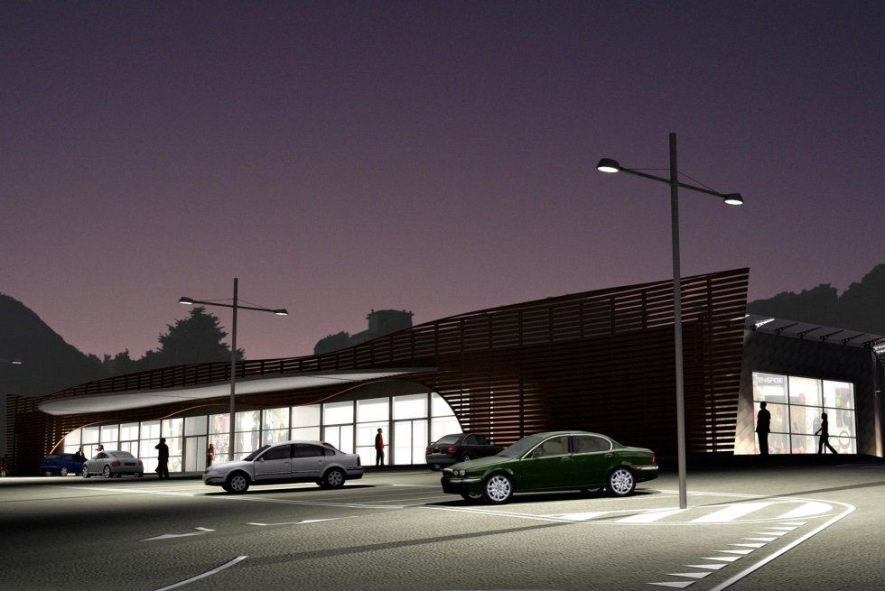 Rendering edificio