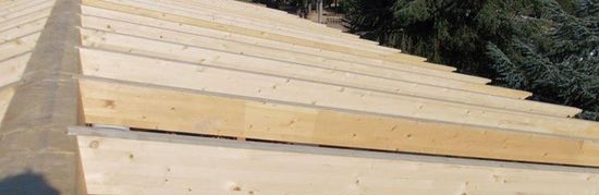 una struttura di legno