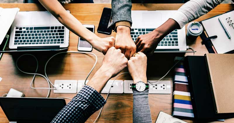 meeting of the hands