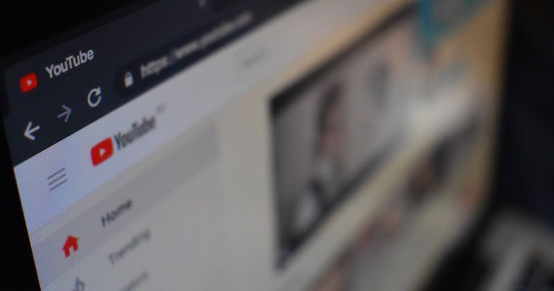 Image of YouTube Screen