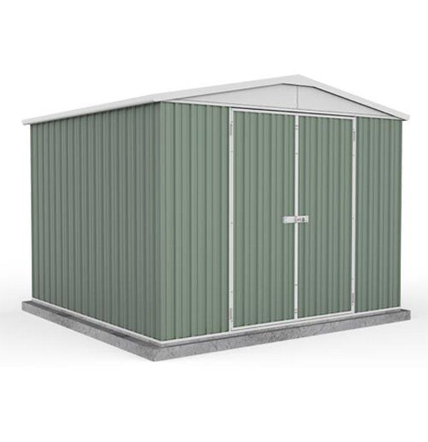 Carport with single door