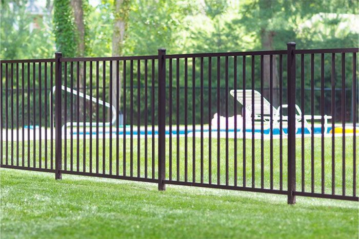 black pool fencing installed in newcastle