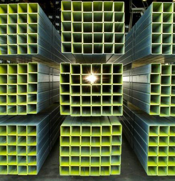 Green Colored Metal Bars — Metal Mates in Cessnock, NSW