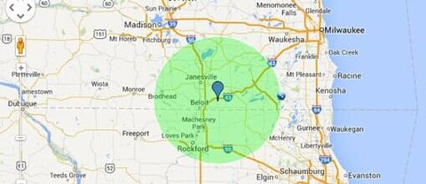 Service Area Map - Plumbers in Clinton, WI Service Area Map - Plumbers in Clinton, WI