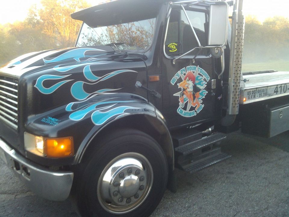 Vehicle towing in Columbia, MD