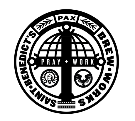 saint benedict's brew works logo