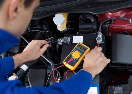 diagnostics by a mechanic