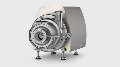 Pumpe mit Kalottenständer