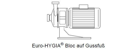 Euro-Hygia Kreiselpumpen Bloc