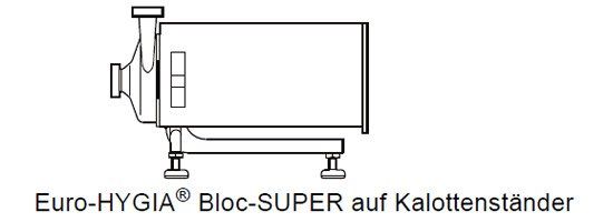 Euro-Hygia Kreiselpumpen Bloc