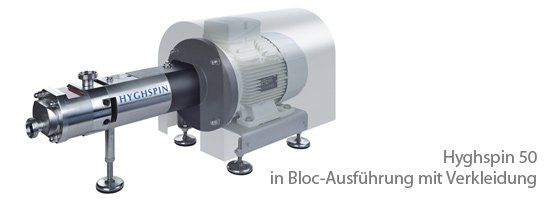 Hyghspin Schraubenspindelpumpe Bloc