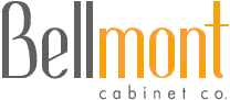 Bellmont Cabinet Co. logo in gray and orange text