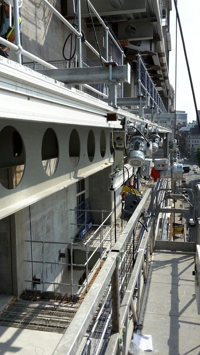 Monorail system installation