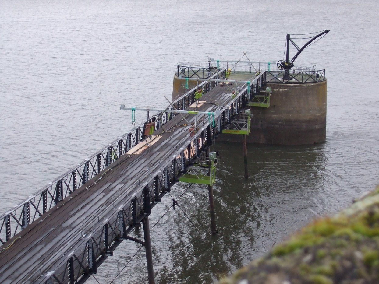 Cradle Access Over Water
